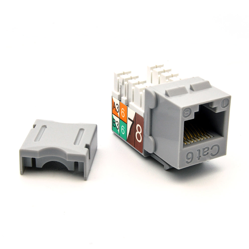 CAT6 RJ45 110 Type Keystone Jack CAT6 RJ45 110 Type Keystone Jack